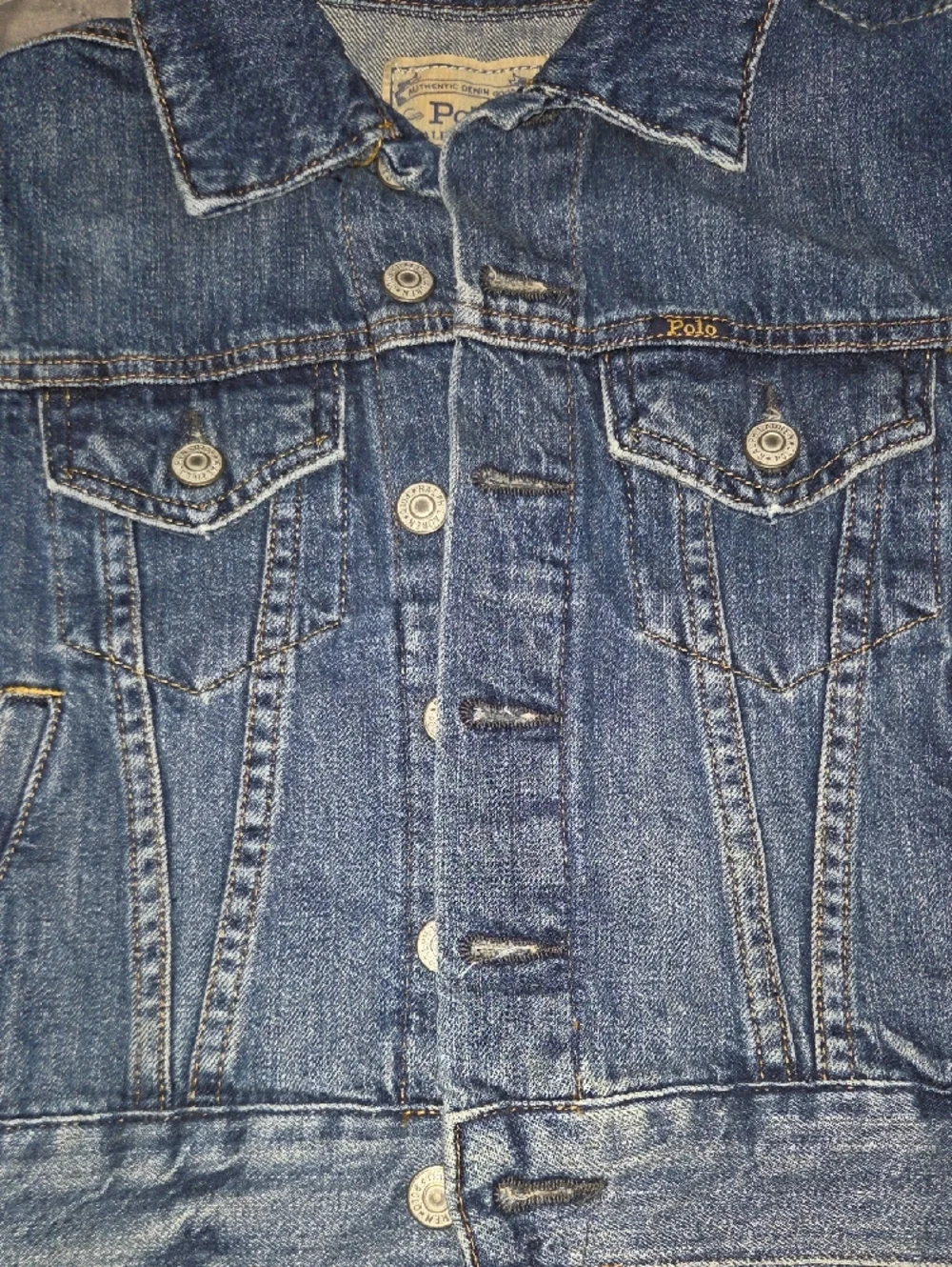 Ralph Lauren Kids Dark Blue Denim Jean Jacket